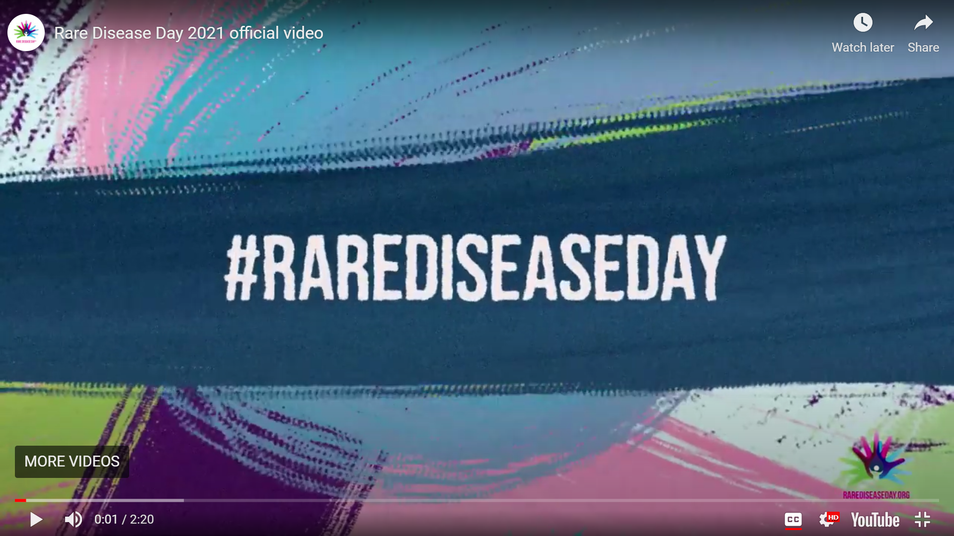 Rare Disease Day 2021 Video
