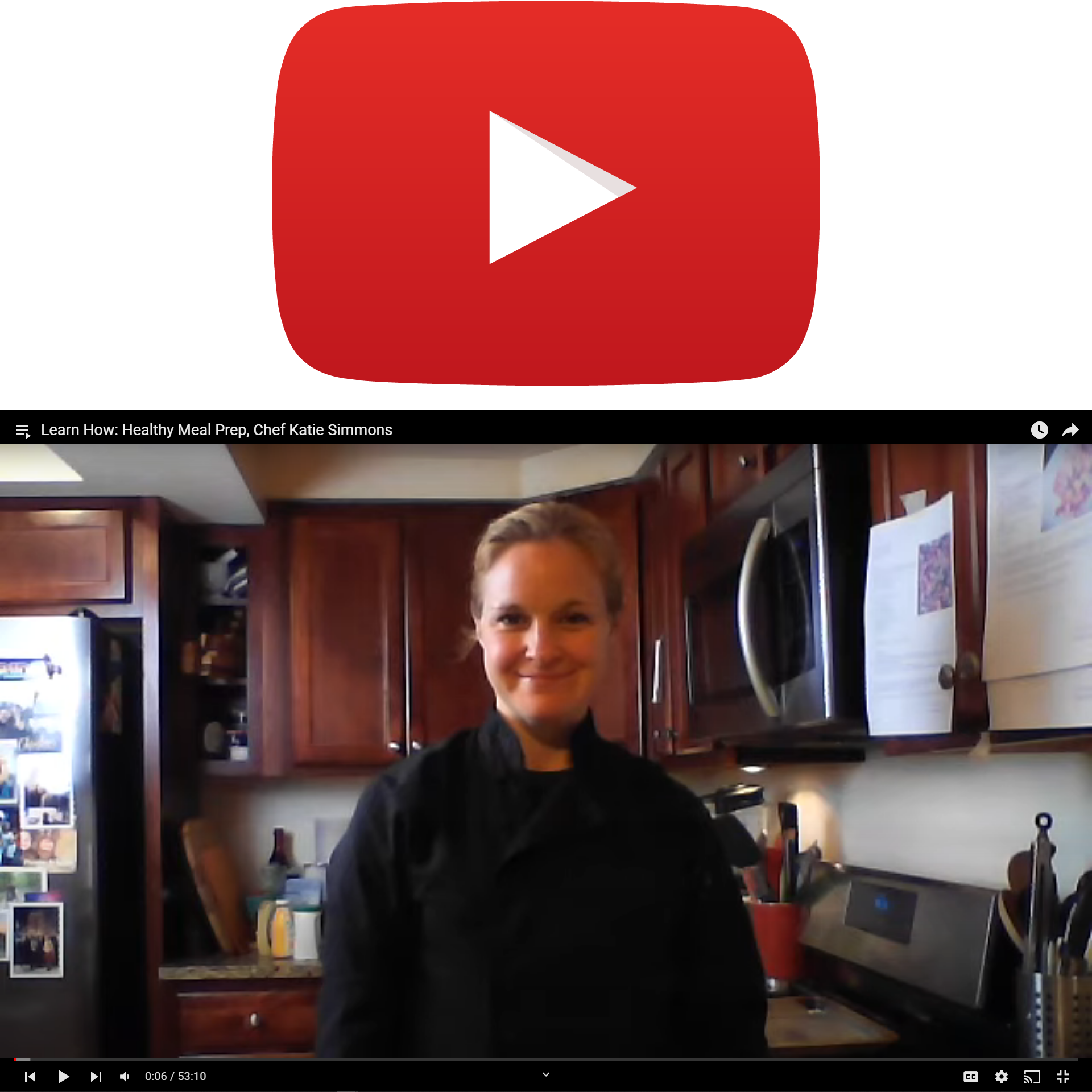 YouTube 2021 Conference Chef Katie