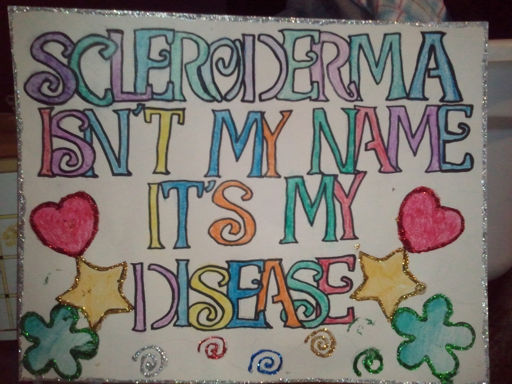 Scleroderma isn't my name